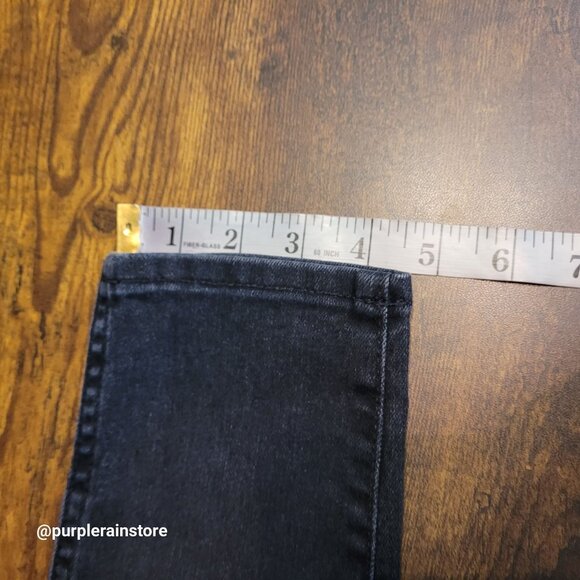 Madewell Jeans 27 Skinny 10" High Rise Eclipse Wash AC134 Tummy Control Stretch - Picture 11 of 12
